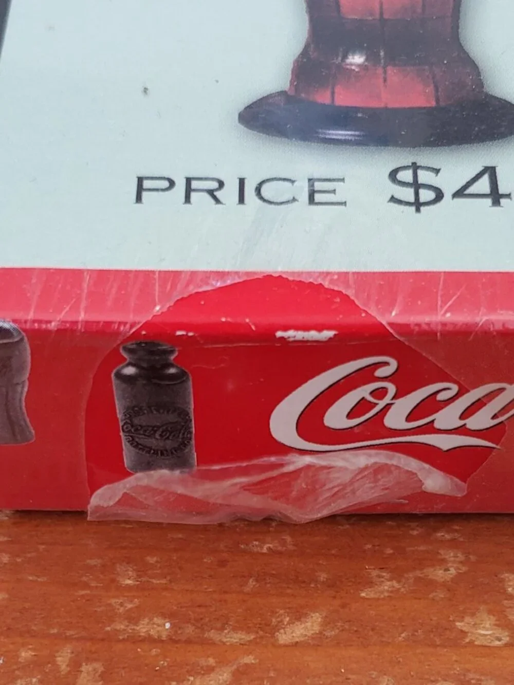 Monopoly Coca-Cola Collector's Edition Board Game Vintage 1999 NIB